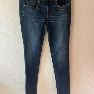 American Eagle Outfitters Dark Blue Skinny Jeans
